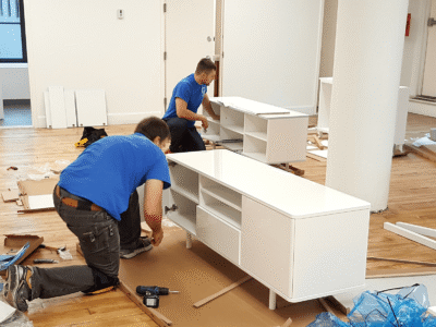 We assemble your furniture quickly and correctly saving you time and stress