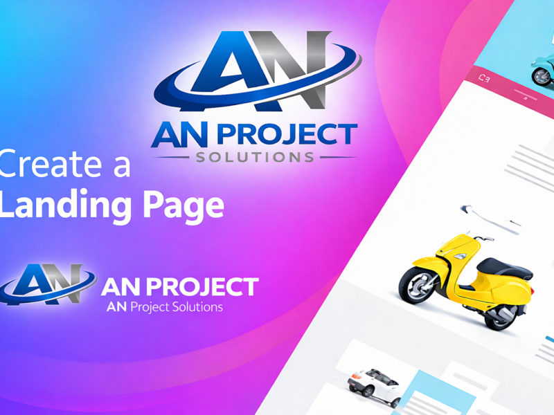 Custom Landing Page Designing